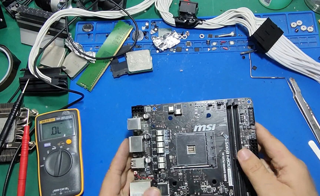 枝江华硕电脑主板维修